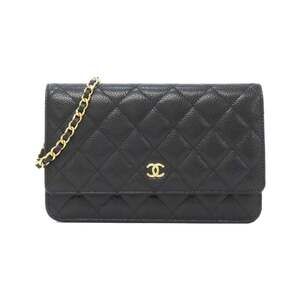 CHANEL Authentic Black Wallet
